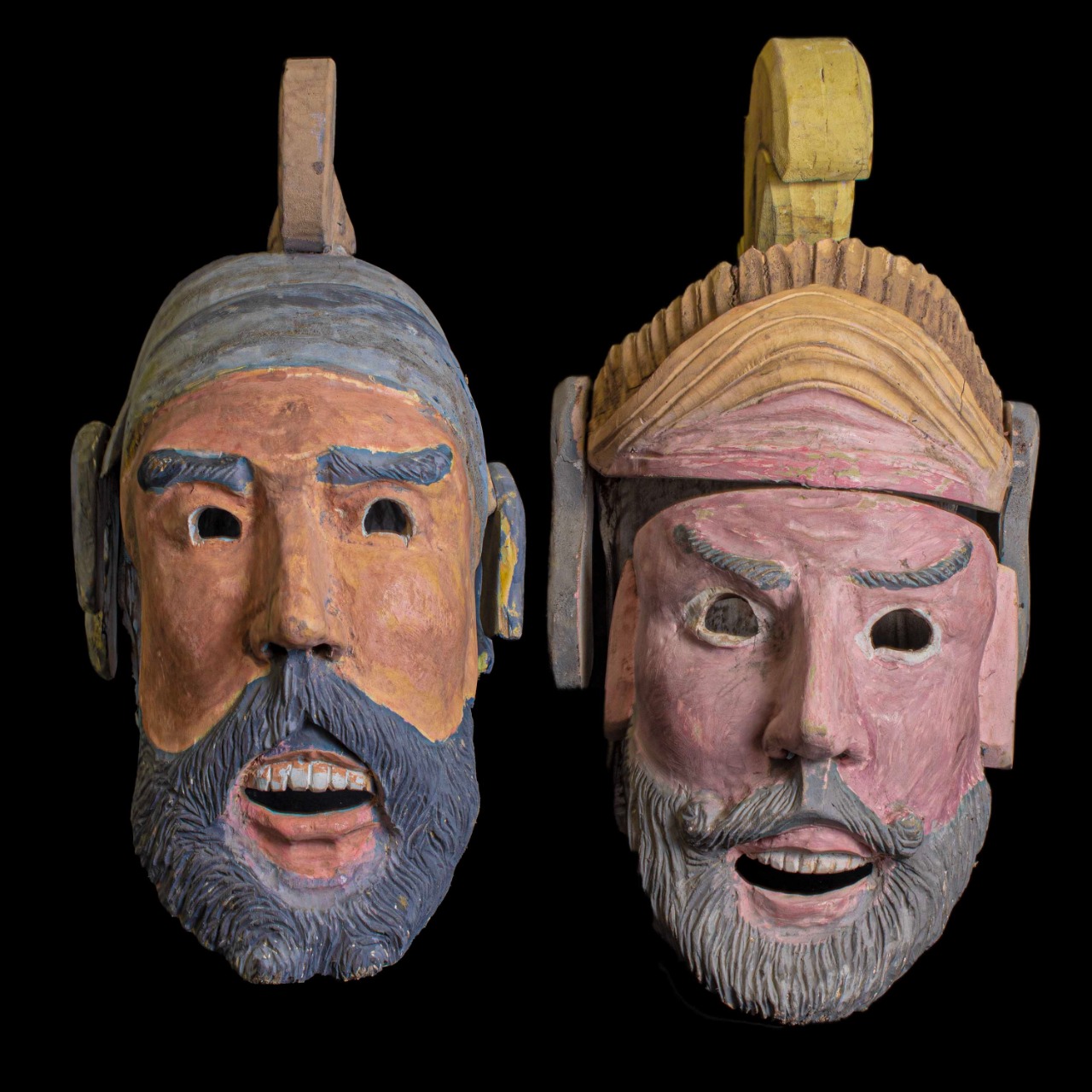 - A pair of Moriones masks